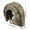 Car Titanium T3 Turbo Blanket Charger Cover Insulation Heat Shield Barrier Exhaust Header Wrap Tape Motorcycle Accessorie