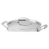 744-24 Chef's Classic Stainless Stockpot with Cover, 6-Quart,Silver