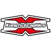 Kungfu Graphics Racing Sponsor Logo Micro Decal Sheet, White