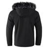 Men's Fur Collar Plus Velvet Thick Coat Jacket Casual Fashion Jacket