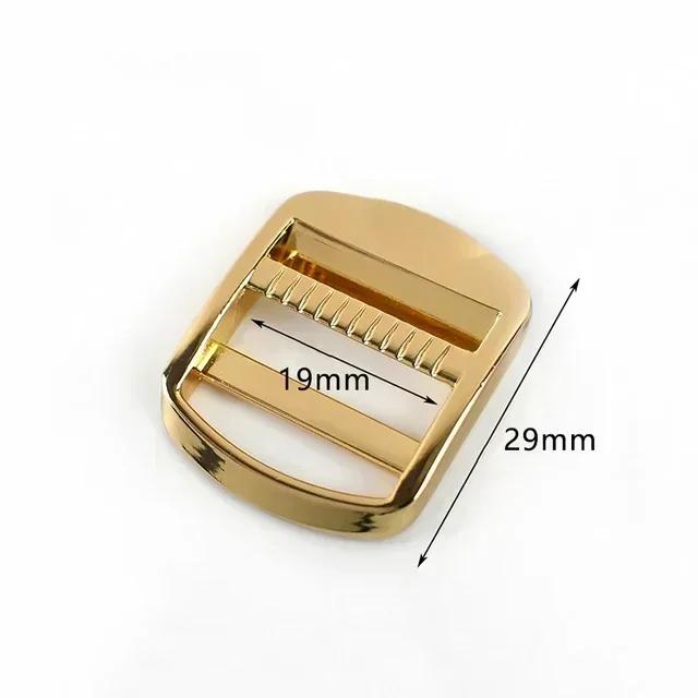 2/4/10Pcs Meetee 19/25/32/38mm Metal Adjustable Buckle Bag Straps Tri-Glide Clasp Webbing Connect Slider Buckles DIY Accessories
