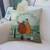 Sam Toft Art Abstract Landscape Cushion Cover Decorative Pillow Sofa Home Decor Case Pillow Cases