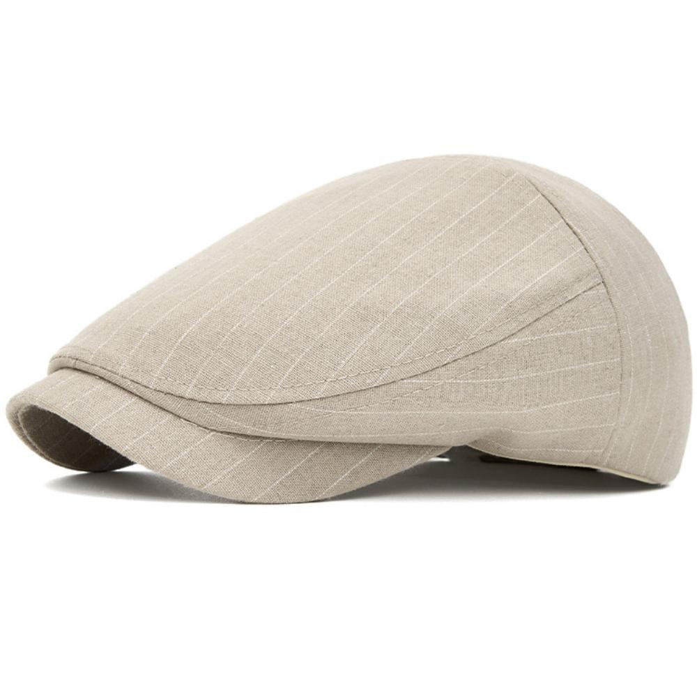 HT5053 Berets Spring Autumn Cap for Men Women Retro Artist Painter Striped Beret Hat Male Female Ivy Flat Cap Hot Sale Beret Cap