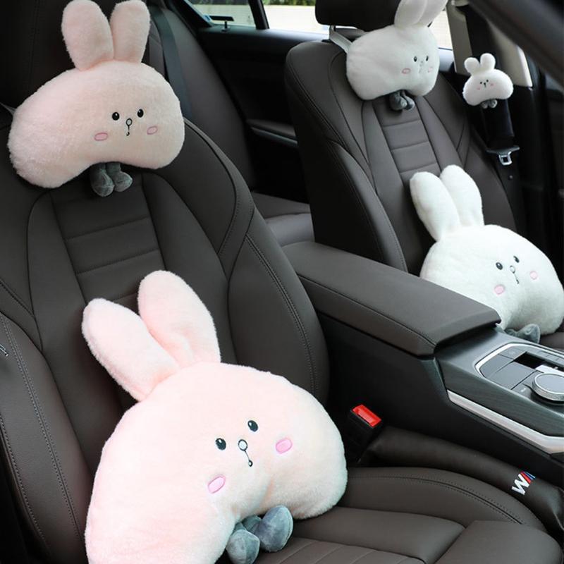 Auto CartooPillows Car Soft Comfortable Cushion for Seat Accessories Girls Women