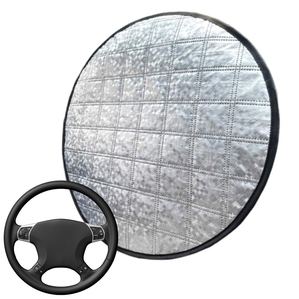 Anti Heat Steering Wheel Cover Automotive Steering Wheel Shield Foldable Protector Sunblocker For Hot Weather Summer Automotive