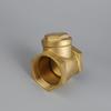 Brass Horizontal Non Return Forged Check Valve For Water Sanitary Fittings