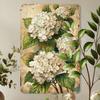 Charming Hydrangea Vintage Metal Tin Sign  Perfect for HomeOfficeor Cafe DecorIndoorOutdoor Wall ArtPerfect for Room Decor