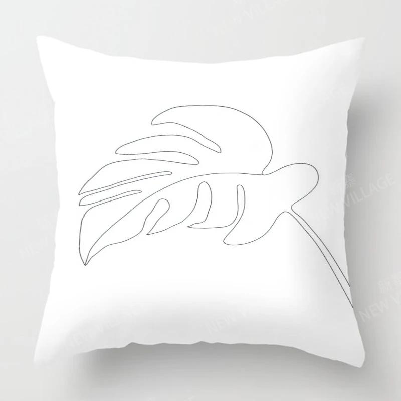 Modern Decorative Cushion for Home Living Room Decor Throw Pillow Cover 45*45 40x40cm 60x60cm 45x45cm 50x50cm Abstract Morandi