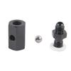 6AN 8AN 10AN Rollover Valve Aluminum Fuel Cell Tank Mounted Hose Line Fitting