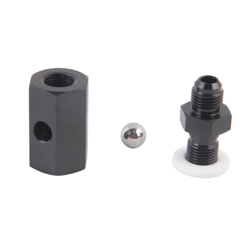 6AN 8AN 10AN Rollover Valve Aluminum Fuel Cell Tank Mounted Hose Line Fitting