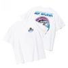 2025 New WORK Wheels Short Sleeve Japanese JDM Modified Car Style Forged Wheels Heavy Cotton Round Neck Loose T-shirt Men