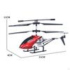 2 Channel RC Helicopter Remote Flying Altitude Glider Outdoor Toy for Beginner
