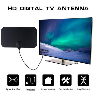 High-Gain High-Definition TV Digital TV Box Digital TV Antenna Booster Active Indoor Antenna Flat Setting