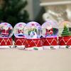 Christmas Night Light Christmas Atmosphere Decorative Props Glowing Lighthouse Night Lights House For Patio