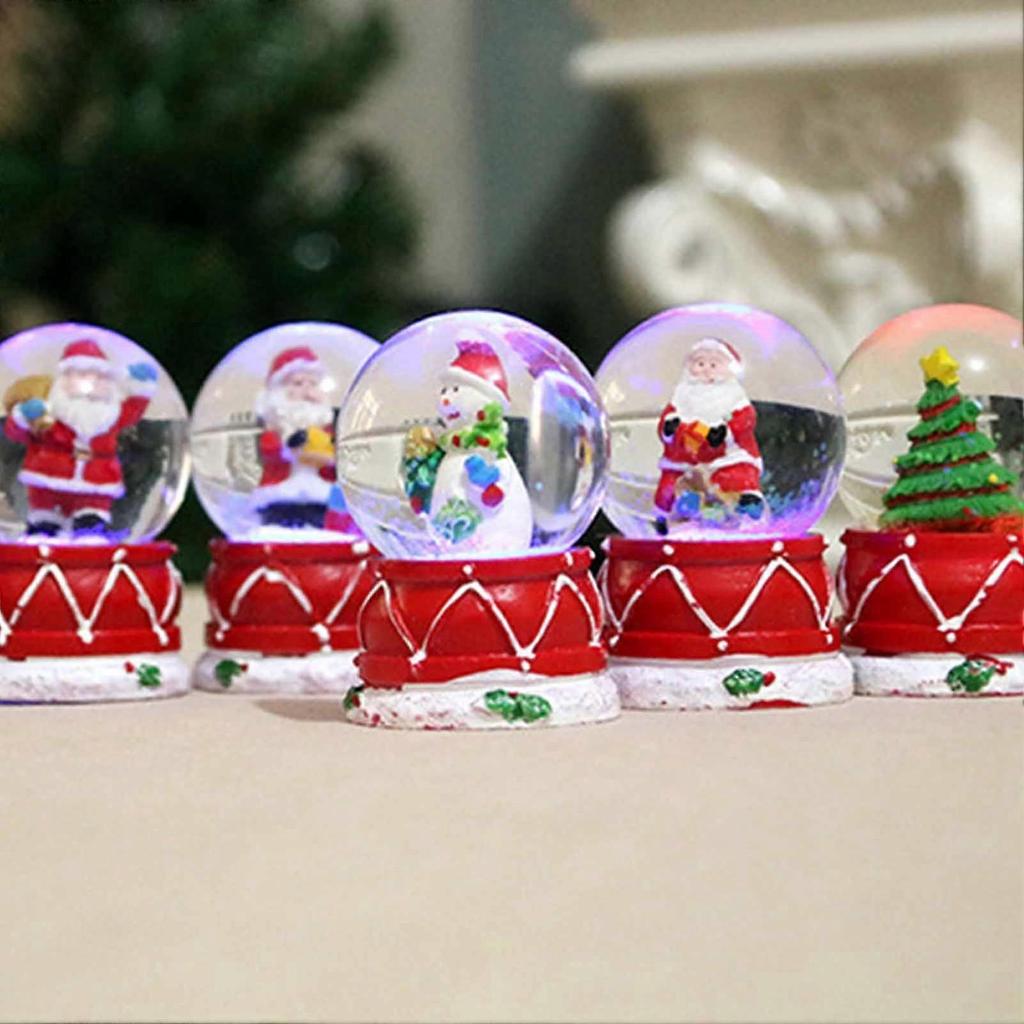 Christmas Night Light Christmas Atmosphere Decorative Props Glowing Lighthouse Night Lights House For Patio