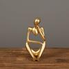 Desk Craft Compact Frame Widely Applicable Sweet Gift Home Decor No Burrs Abstract Figure Room Decal Interior Table Ornament