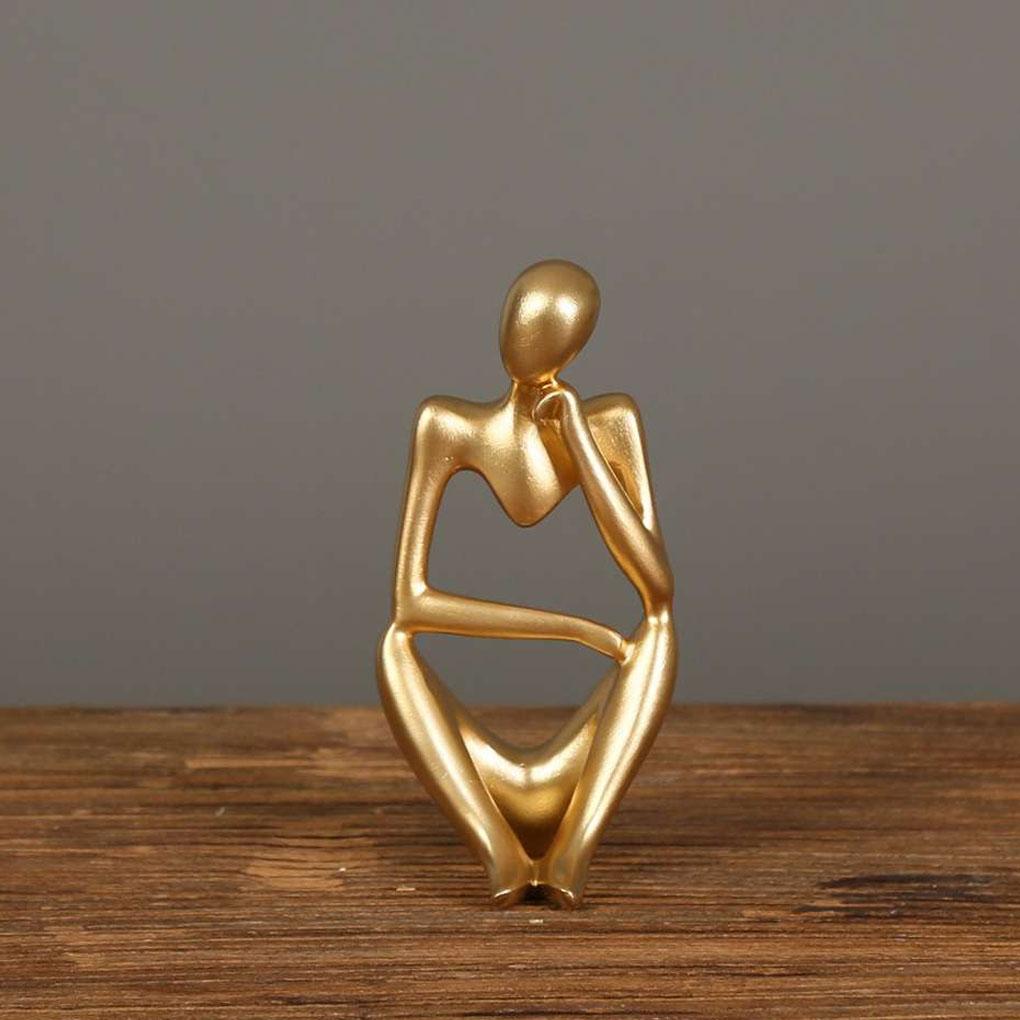 Desk Craft Compact Frame Widely Applicable Sweet Gift Home Decor No Burrs Abstract Figure Room Decal Interior Table Ornament