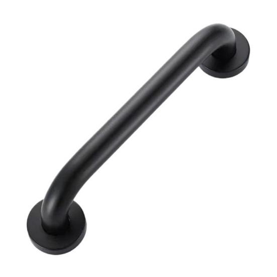 1 Set Shower Handrail Space Saving Strong Load-bearing Anti Slip Rustproof Good Grip Towel Rack Stainless Steel Handicap Elderly Senior