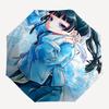 1 Stück Outdoor-Schirm mit Anime-Charakter-Design - Automatisches Öffnen/Schließen, Tragbares 3-fach faltbares Design, 8-Speichen-Eisenrahmen - Perfektes Geschenk für Fans, T