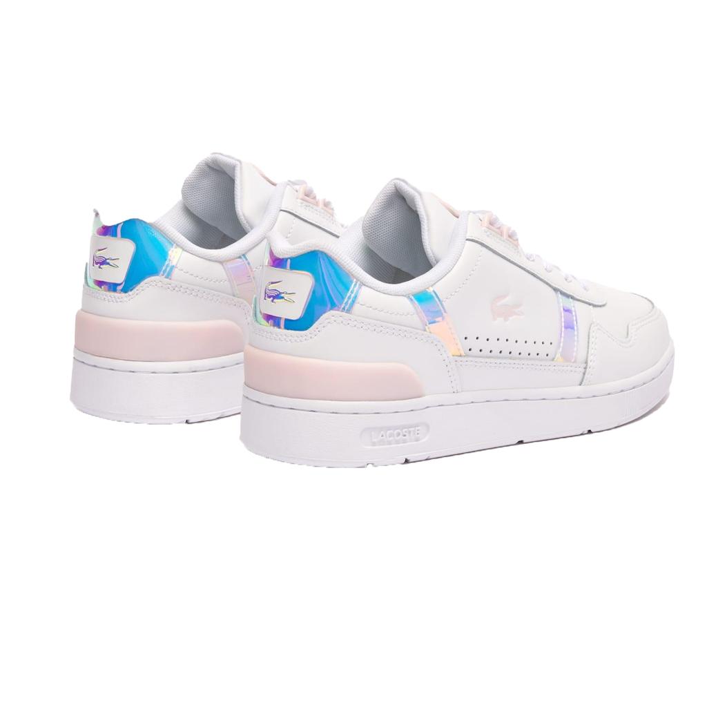 Lacoste Womens/Ladies T-Clip Leather Trainers