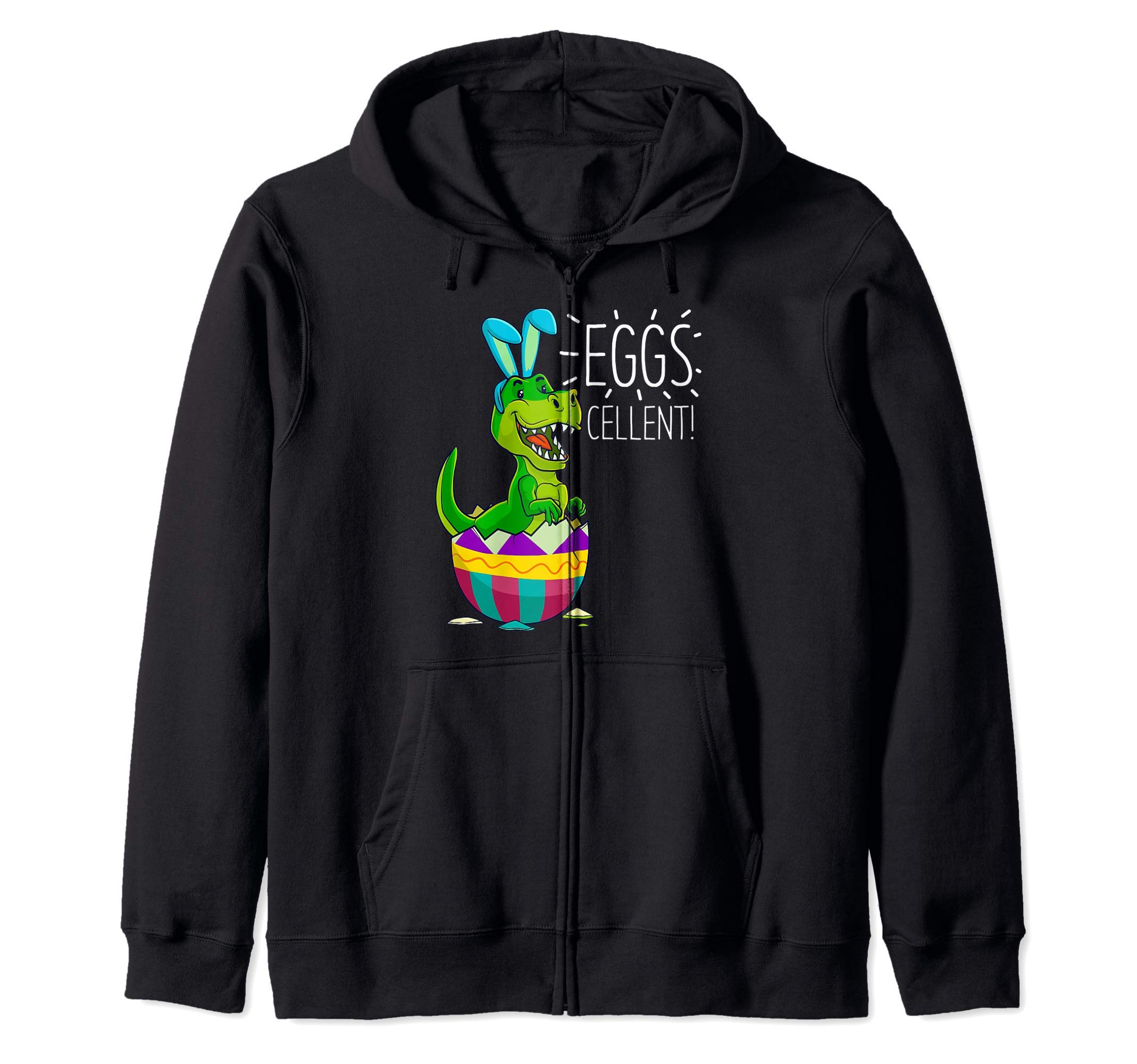 

Пасхальная корзина Детский милый Трекс Кролик Яйцо Яйцелентный Худи на молнии