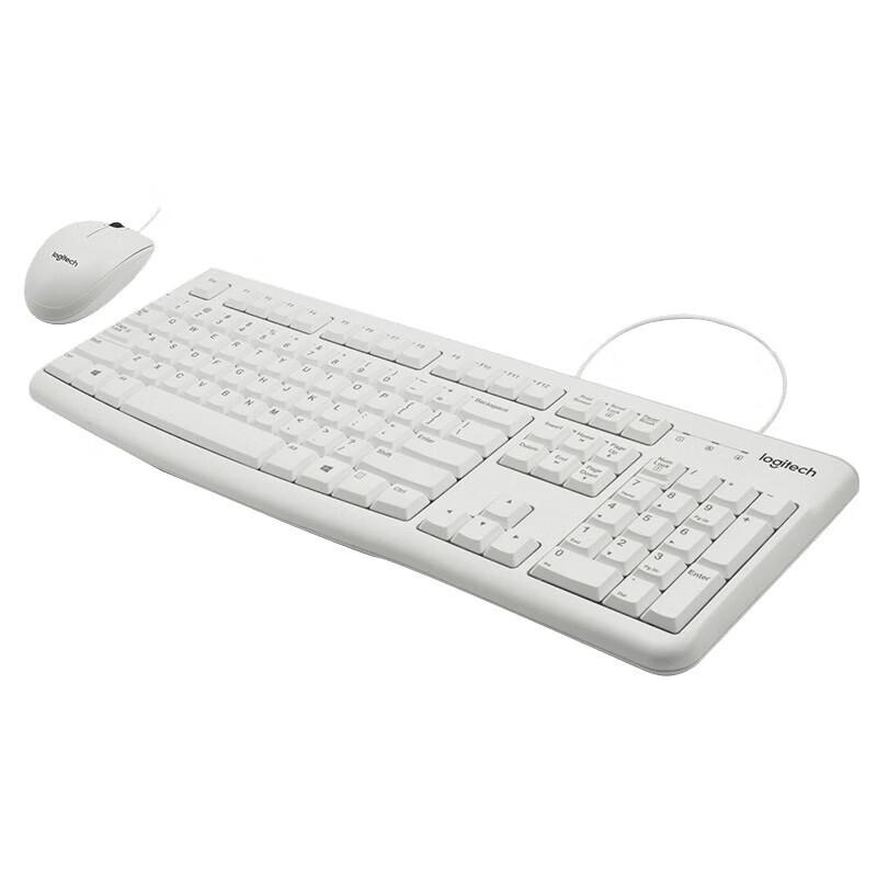 Logitech MK120 Wired Keyboard Mouse Combo
