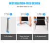 Portable Garment Rack Stainless Steel Foldable Coat Rack Collapsible Mini Clothing Rack for Travel
