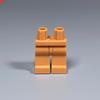 Non-Toxic Moc Bricks Brown Color Series Earth Tones Body Part Legs Combined Pants 4Cm Figure Assembles Particles Building Blocks Toys