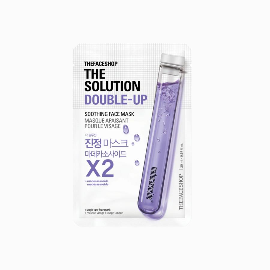 The Face Shop the Solution Double-Up Face Mask 20ml 1+1 (7 Types)