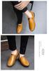 Men's Soft Sole Leather Slip-On British Style Driving Shoes, Big Size, Trendy & Versatile.