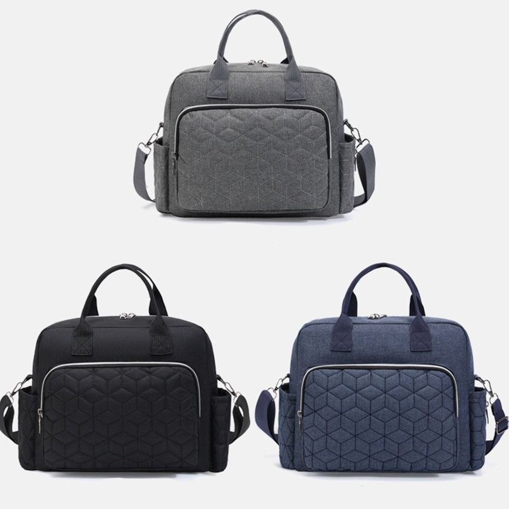 Wasserdichte Wickeltasche Große Kapazität Umhängetasche für die Mutterschaft Tragbare Babywindeltasche Für die Mutterschaft