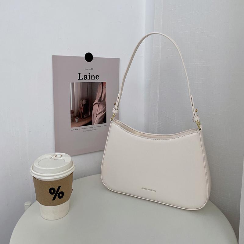 Geantă de umăr din piele la modă pentru femei, genți de mână simple pentru navetiști pentru femei, genți de mână și poșete versatile