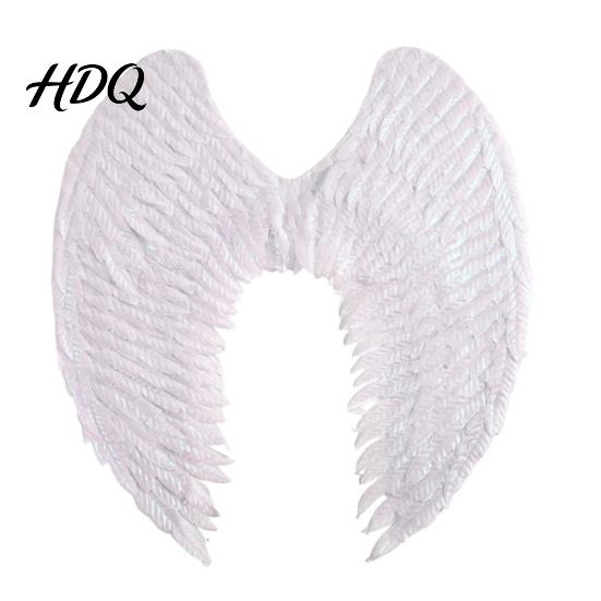 Weihnachtsengel Kostüm Flügel für Kinder Gefiederte Flügel Verkleidung Halloween Cosplay Zubehör Kostümparty Auftritt Dunkler Beschützer