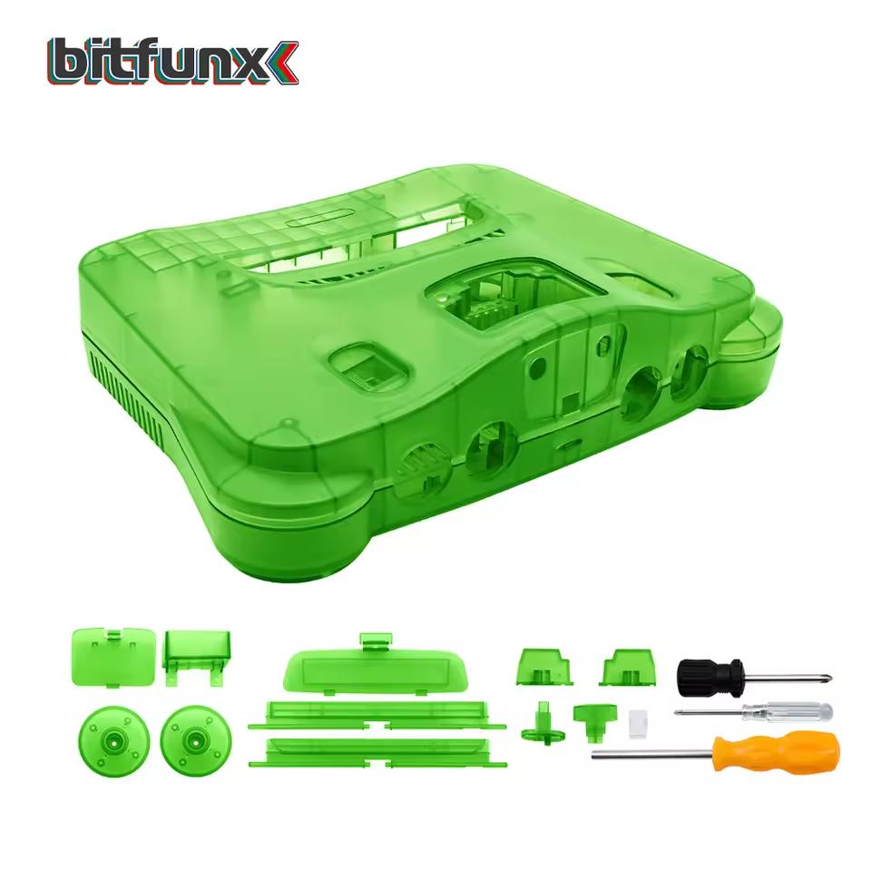 Multiple Color Shell Cover Screw Driver Exclusive New N64 Replacement Atomic Case for N64 Nin Tendo 64 Game Accessories