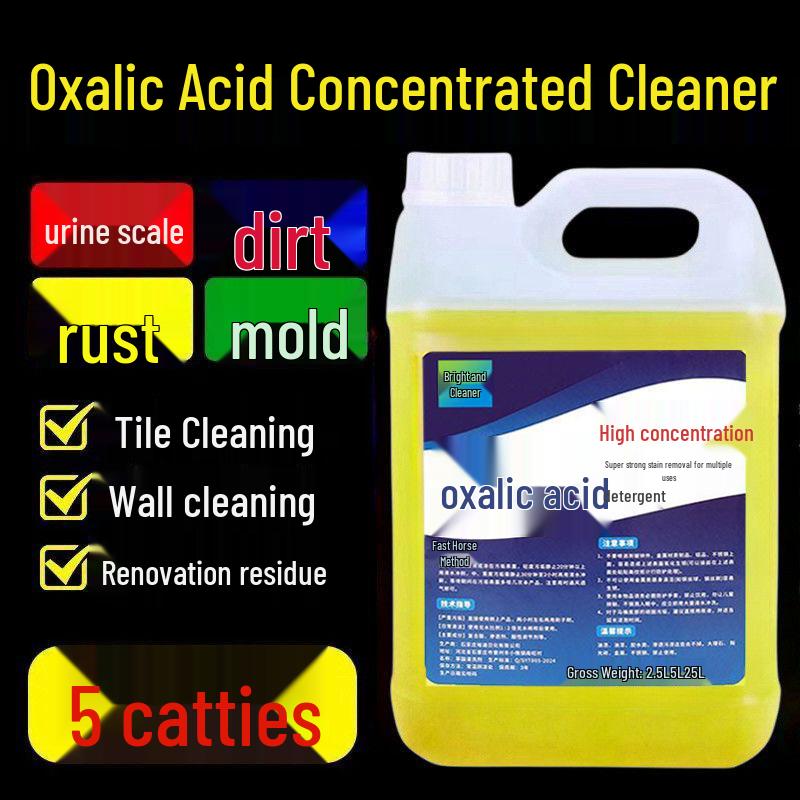 Высокоэффективное средство для чистки ванной комнаты на основе щавелевой кислоты