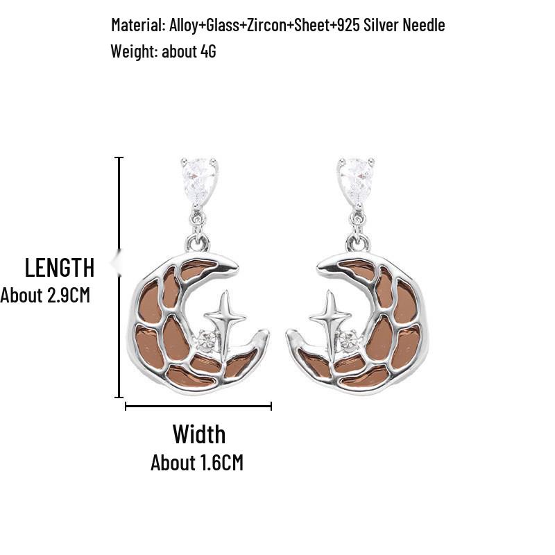 

Серьги-пусеты Haoyue с цирконами: Элегантные длинные серьги с шикарным, крутым и уникальным дизайном для женщин.