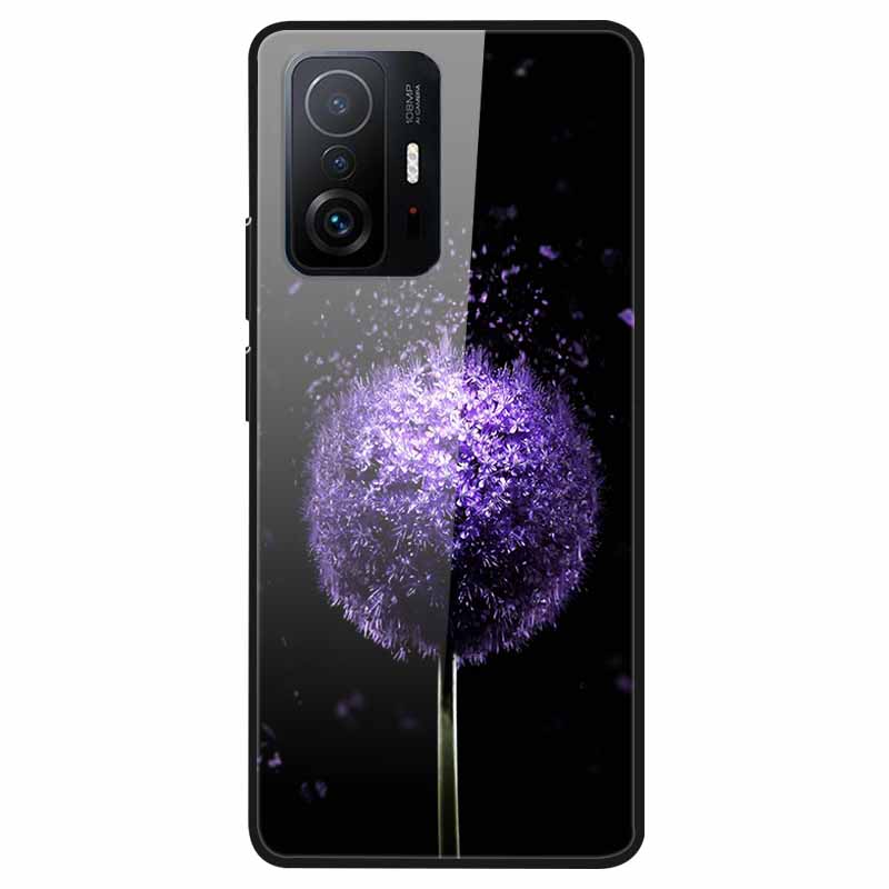 For Xiaomi 11T Tempered Glass Case Soft Bumper Hard Funda For Xiaomi mi 11T Pro Phone Case 11 T 11T Pro 11TPro Back Cover Shells