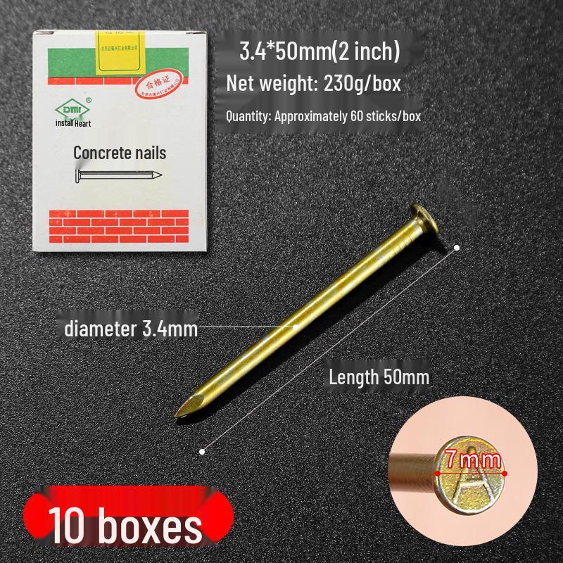 Long Cement Steel and Iron Nails for Wall and Woodworking