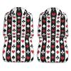 Poker Red Black Print 2pcs Car Seat Covers Suitable for Women and Men Universal Car Front Seat Protector Suitable for Cars SUV