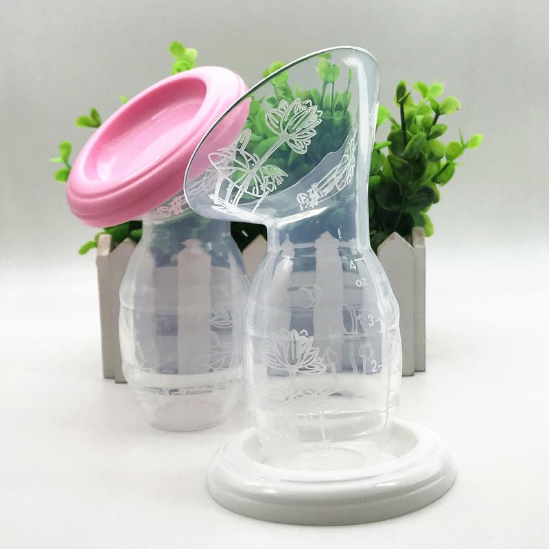 All-Silicone Manual Breast Pump & Milk Collector