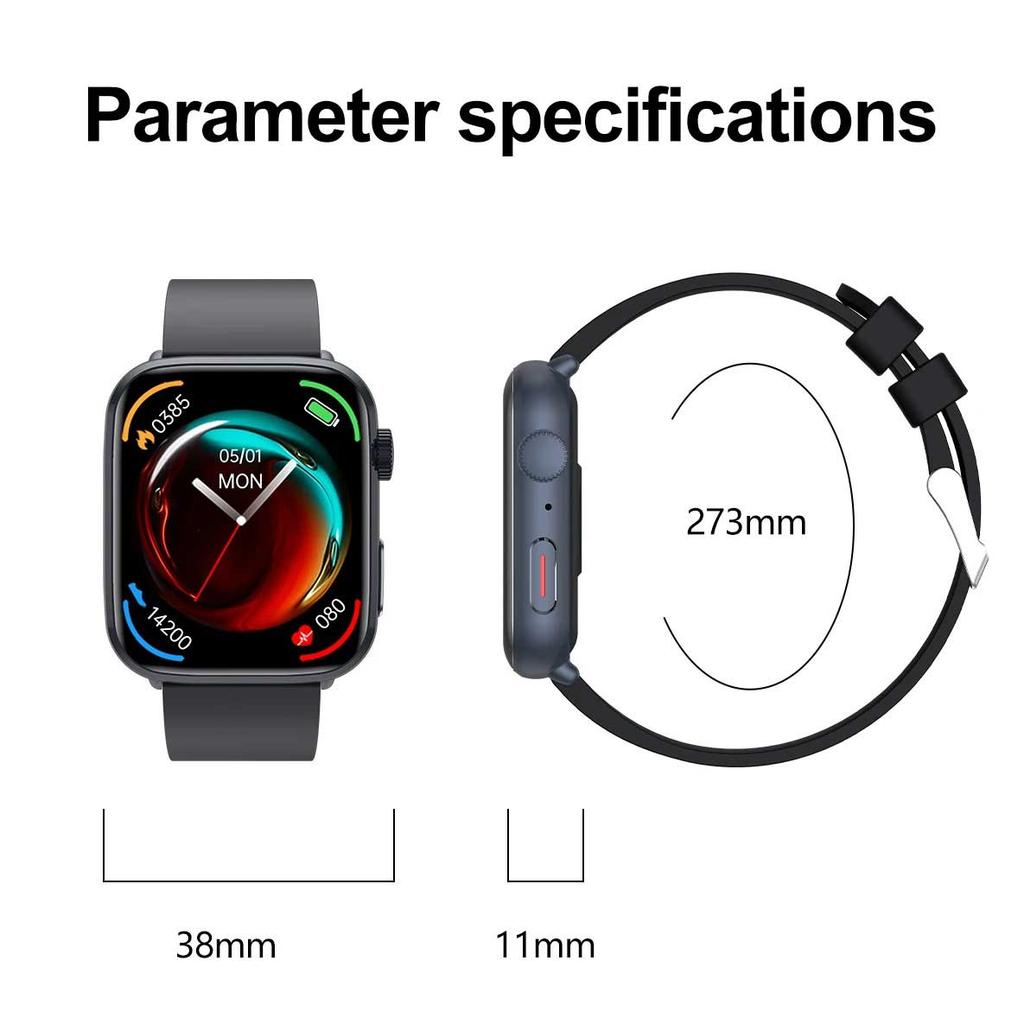 1.85-inch AMOLED Screen Smart Watch Women Bluetooth Call NFC Heart Rate Blood Pressure Blood oxygen Lady Sleep Smartwatches 2026