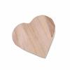 Natural Wood Heart Shape Storage Box Water Resistant Small Cosmetic Organizer Decorative Bathroom Vanity Decor