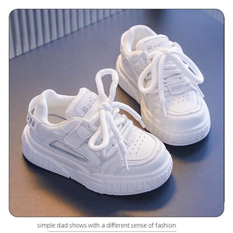 Girls' Sports Shoes Spring New Children's Net Surface Breathable Daddy Shoes Boys Soft Soled Running Shoes