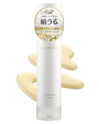 SILK THE RICH Shampoo White / Asakura Mikuru / Moist & Repair 250ml