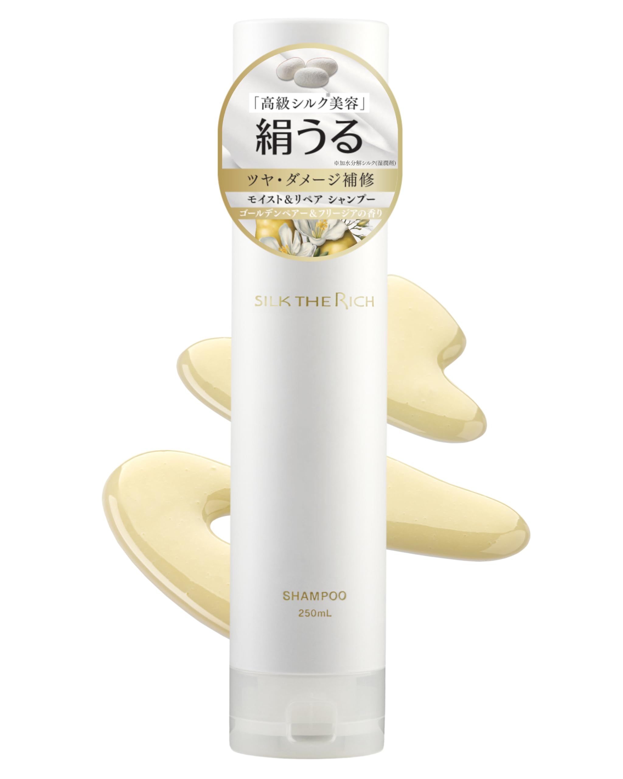 Шампунь SILK THE RICH White Asakura Mikuru Moist Repair 250 мл / / &
