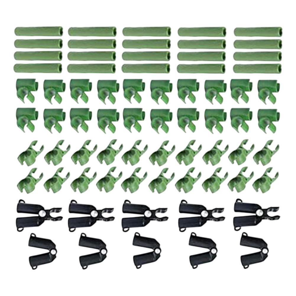 70 Pack of Adjustable Plant Connector Clips for Garden Trellis Designed To Support Growth of Climbing Plants Effectively