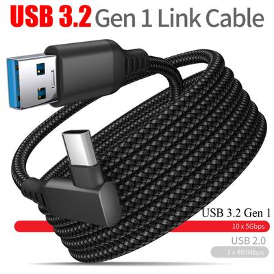 Cavo Dati 5M Cavo di Ricarica per Oculus Quest 2 Pico 4 Accessori PS5 PC USB 3.2 Tipo C Caricatore Cavo Link per Meta Quest 3 VR