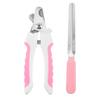 Pet Dog Nail Scissors With Nail File Professional Stainless Steel Nail Clipper Grooming Trimmer Pets Accessories