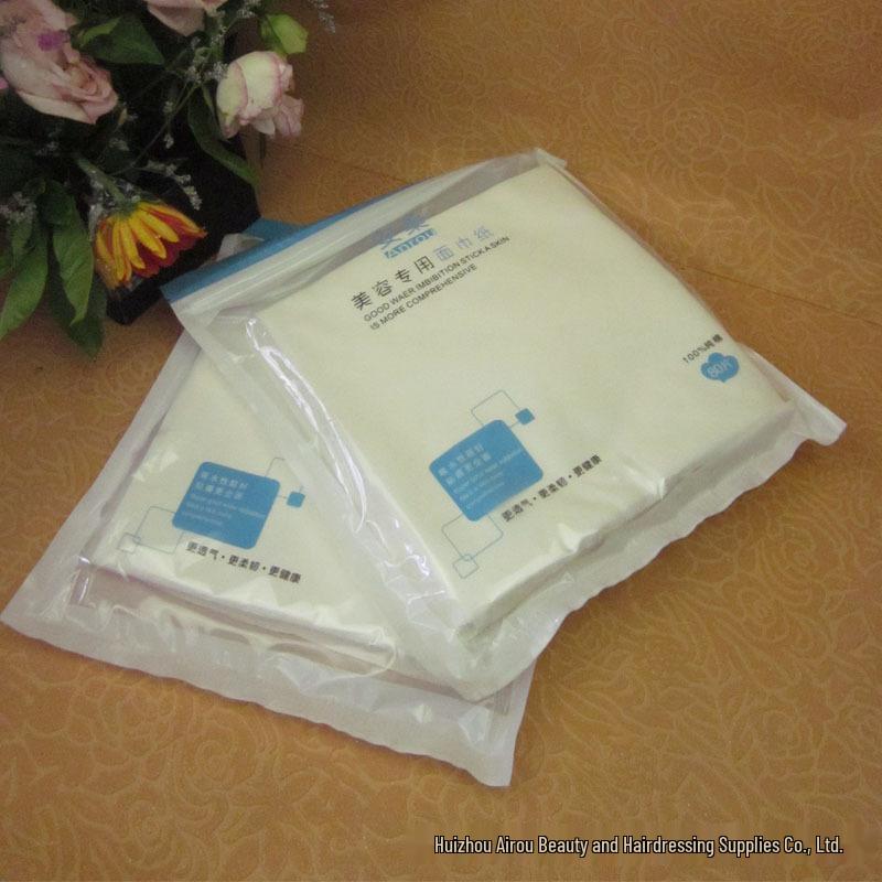 Liu Tao Soft Cotton Beauty Towels: Disposable, Absorbent Spunlace Non-Woven Cleansing Towels 20*21 Soft