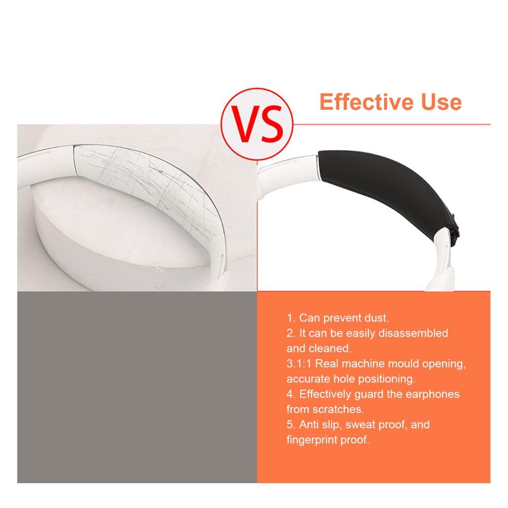 Silicone Ear Pads Cushions + Headband for Soundcore By Anker Space Q45 Q35 Q30 Headphone Repair